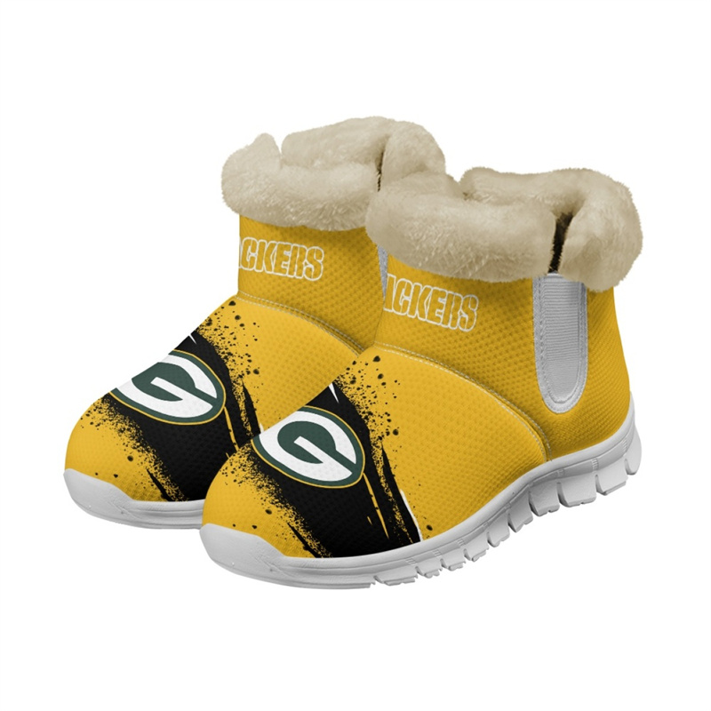 Men's Green Bay Packers 2024 Snow Boots/Shoes 003(Pls check description for details)